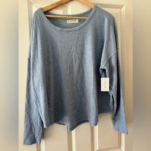 Lucky Brand Cloud Soft Blue Sweatet New With Tags NWT Size XL Extra Large